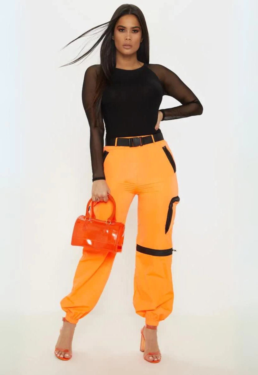 Body Manga Longa Tule