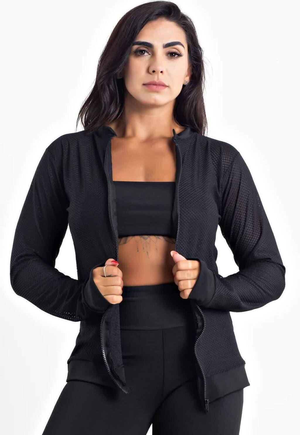 Casaco Manga Longa Dry Fitness