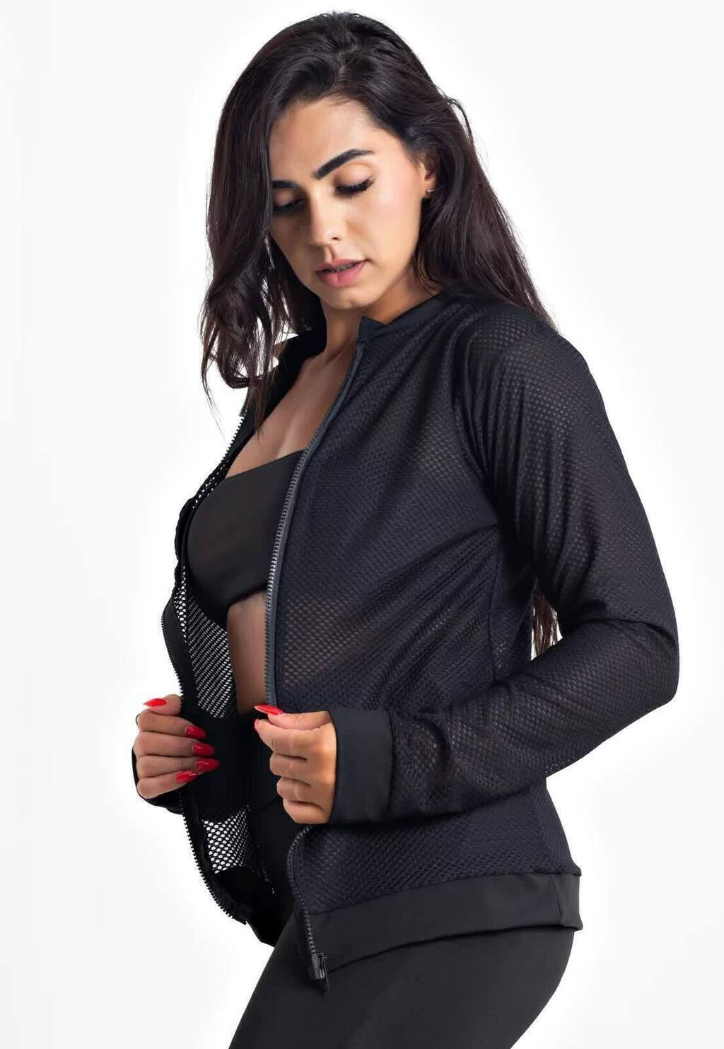 Casaco Manga Longa Dry Fitness