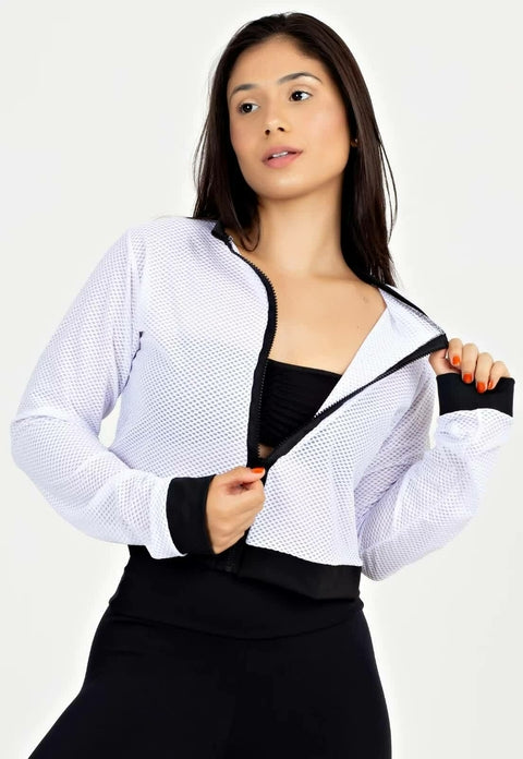 Casaco Fitness Com Ziper