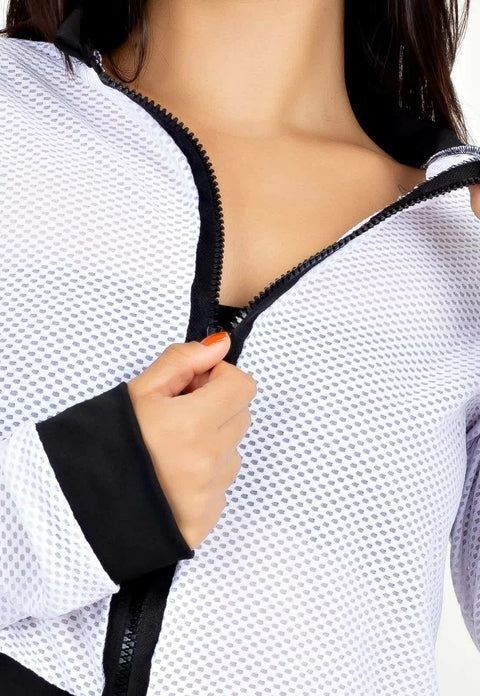 Casaco Fitness Com Ziper