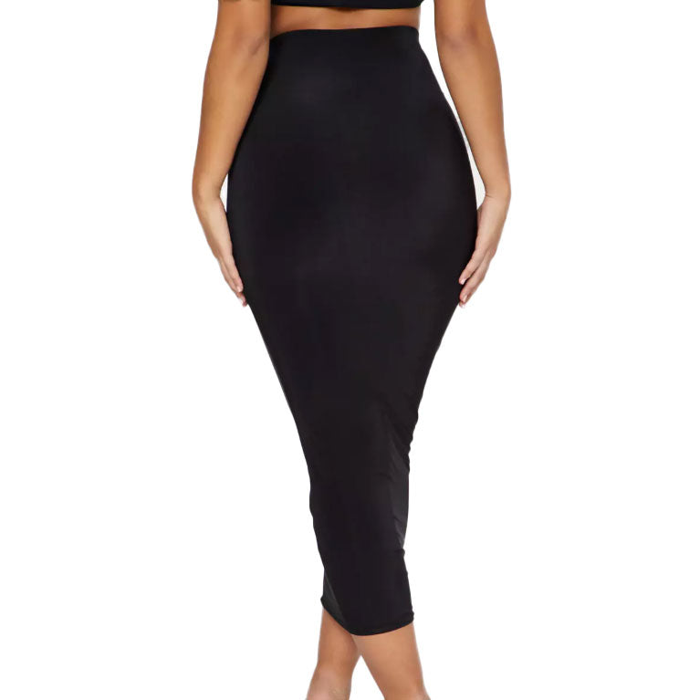 Conjunto Saia Midi e Cropped Alcinha